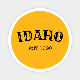 Idaho Est 1890 Magnet